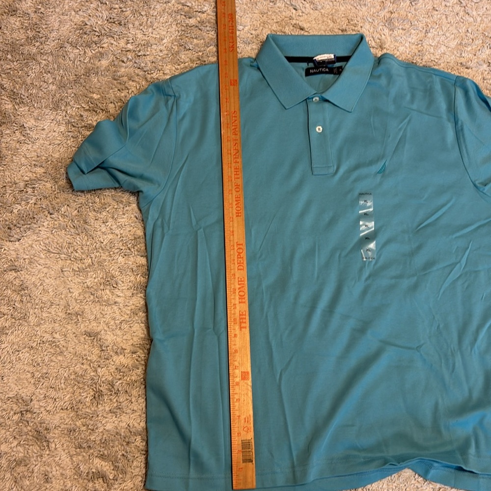 Nautica **NWT'S** Men's Polo, Blue, Size XL - Picture 7 of 7